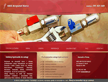 Tablet Screenshot of hydraulik.i-poznan.pl